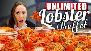 UNLIMITED Lobster Eating Challenge At The Boston Lobster Feast