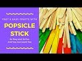 Popsicle Stick Activities Quiz