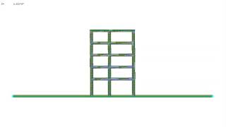 Progressive collapse of RC frame under dynamic loads