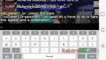 Mcpe Thugs server [3] Color text lessons with Taur