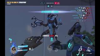 Overwatch Competitive Symmetra Quintuple Kill