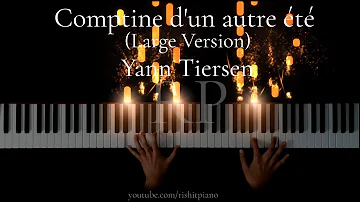 Yann Tiersen - Comptine d'un autre été (Large Version) (Played by Rishit Arora)