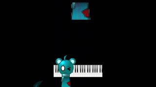 Sprunki Spruted: Sky Transformation (Normal to Horror) ☁️😱 Piano Animation #piano #sprunki #music