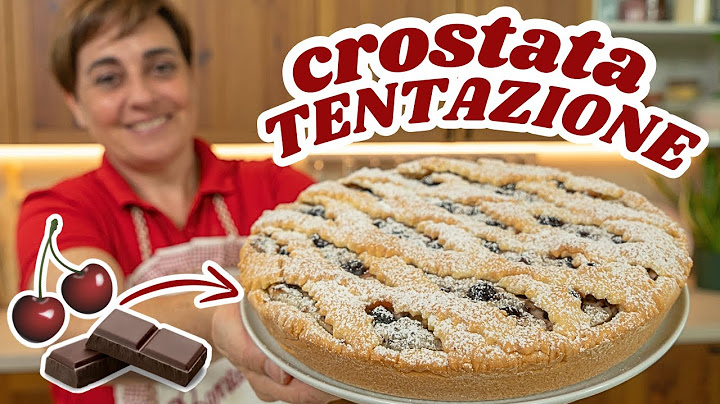 CROSTATA TENTAZIONE con Ricotta, Amarene🍒 e Cioccolato🍫 Ricetta Facile - Fatto in Casa da Benedetta