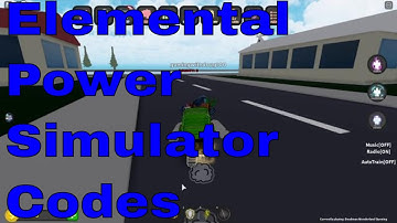 Roblox Elemental Power Simulator Codes (January 2021)