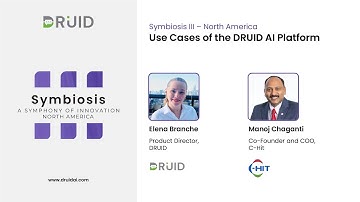 DRUID Symbiosis 3 New York - Use Cases of the DRUID AI Platform