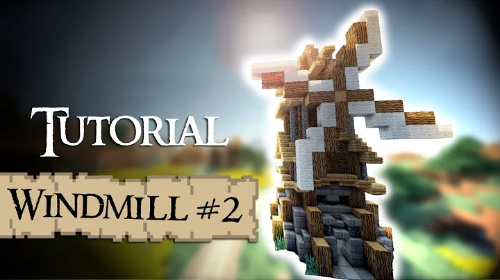 Minecraft Tutorial: medieval windmill (Version 2)