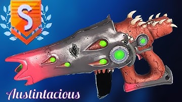 S-Class Alien Rifle Multitool | Red & Black with Black Crystal | EUCLID | No Mna