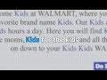 Kids for the Kids (Mad Libs)