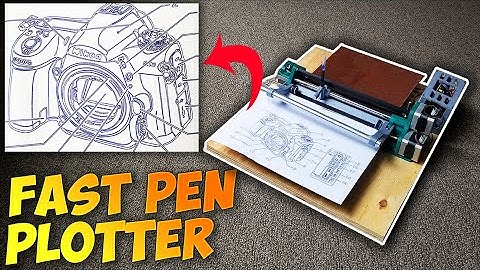 High Speed Pen Plotter (IV Projects build)