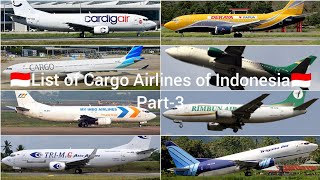 List of Cargo Airlines of Indonesia | Part-3 | Aviation BD