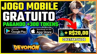 JOGO NFT DE CELULAR GRATUITO PAGANDO 300 TOKENS POR DIA