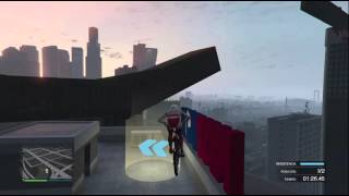 GTA 5 ONLINE / PARKOUR EN BICI /