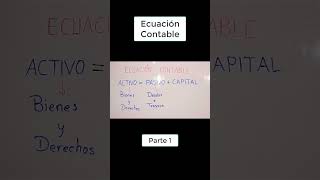 #Shorts Ecuación Contable