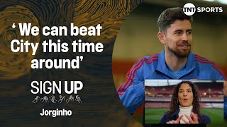 Sign Up - Into Football | Jorginho reflects on Premier League title race & discusses learning BSL 🔴