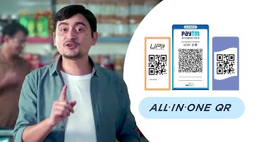 Paytm All-in-One QR Code | Ab Business ke liye bhi, #PaytmKaro | Paytm QR Code | UPI | By Paytm