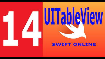 Học lập trình swift - Bài 14: UITable View