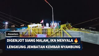 Progres Jembatan Duplikasi Bentang Pendek Pulau Balang IKN Nusantara 2024 @ExploreMerahPutih