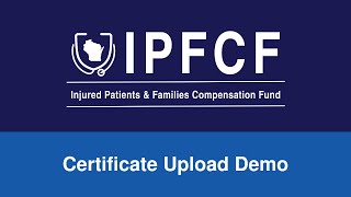 IPFCF - Certificate Upload Demo