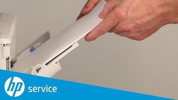 Load Paper Into Tray 1 (Multipurpose Tray) | HP Color LaserJet Enterprise M506 | HP