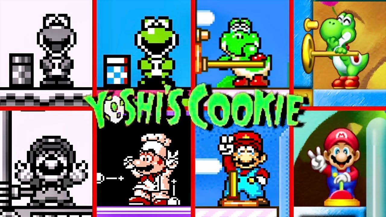 Yoshi's Cookie Versions Comparison Game Boy vs NES vs SNES vs