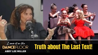 TRUTH about The Last Text *shocking* | Leave It On The Dance Floor