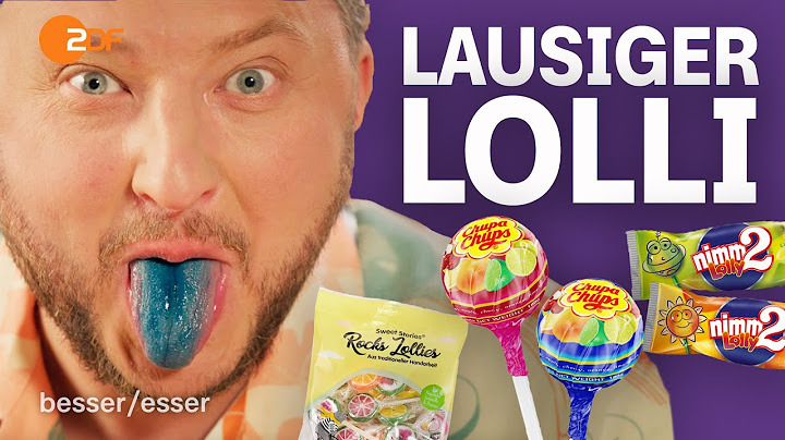 Liebes Lutscher: Sebastian leckt verbotene Stoffe