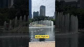 KLCC Park during Chinese New Year. What to visit in Malaysia 🇲🇾