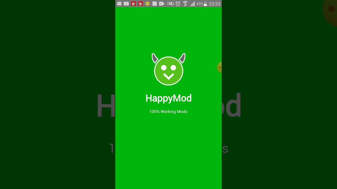  Cara  cheat mudah dengan  aplikasi  HappyMod YouTube