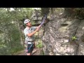 Rock Climbing - building a belay using slings