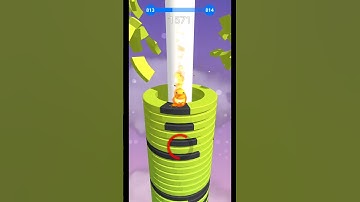 stack Ball 3D gameplay 💪 level 813 😀😃😃😃😀#shorts #shortsfeed