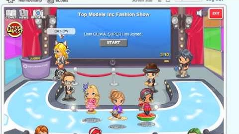 how to be on the stage while hosting a fashion show on fantage