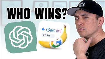 ChatGPT 5 vs Gemini 2 5  - The Nano Banana Battle!