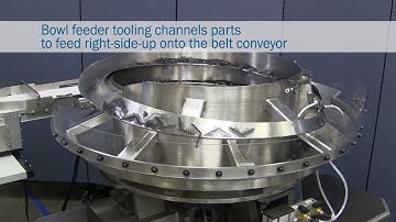 Multi-Part Single Bowl Feeder Automation System
