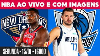 New Orleans Pelicans x Dallas Mavericks | AO VIVO COM IMAGENS EM PORTUGUÊS image