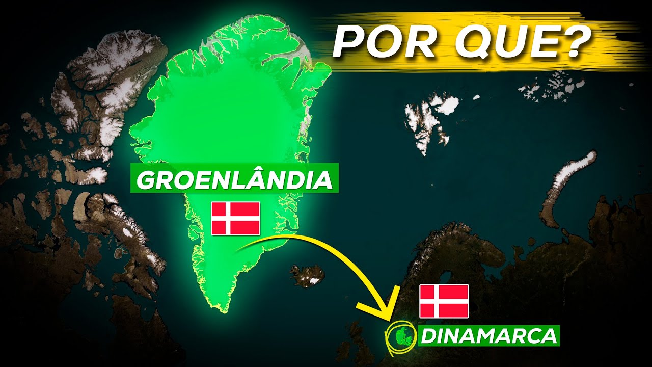 Por que a Groenlândia faz parte da Dinamarca?