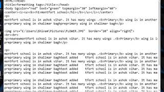 HTML TUTORIAL IMG TAG-ALIGN ATTRIBUTE