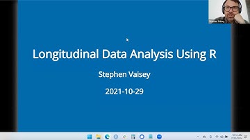 Longitudinal Data Analysis Using R: An Introduction to Panel Data with Stephen Vaisey