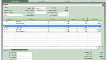 How to Create an Invoice in Cashflow Manager Small Business Accounting Software