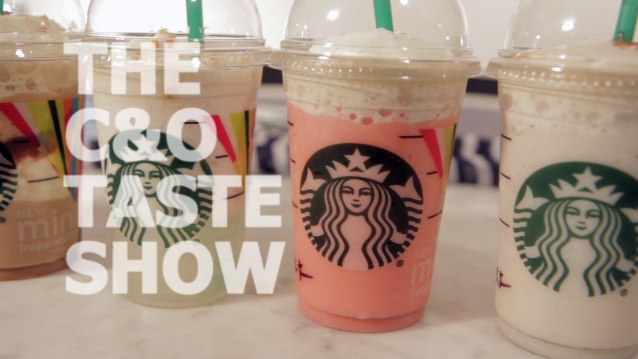 Starbucks Frappuccino Taste Test YouTube