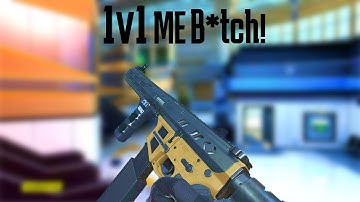 I Called Out a TRASH TALKER to a 1V1 in MW3 Search & Destroy (I LOST THE 1v1)