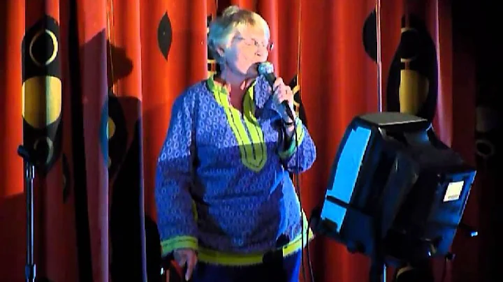 Barb Naylor at karaoke