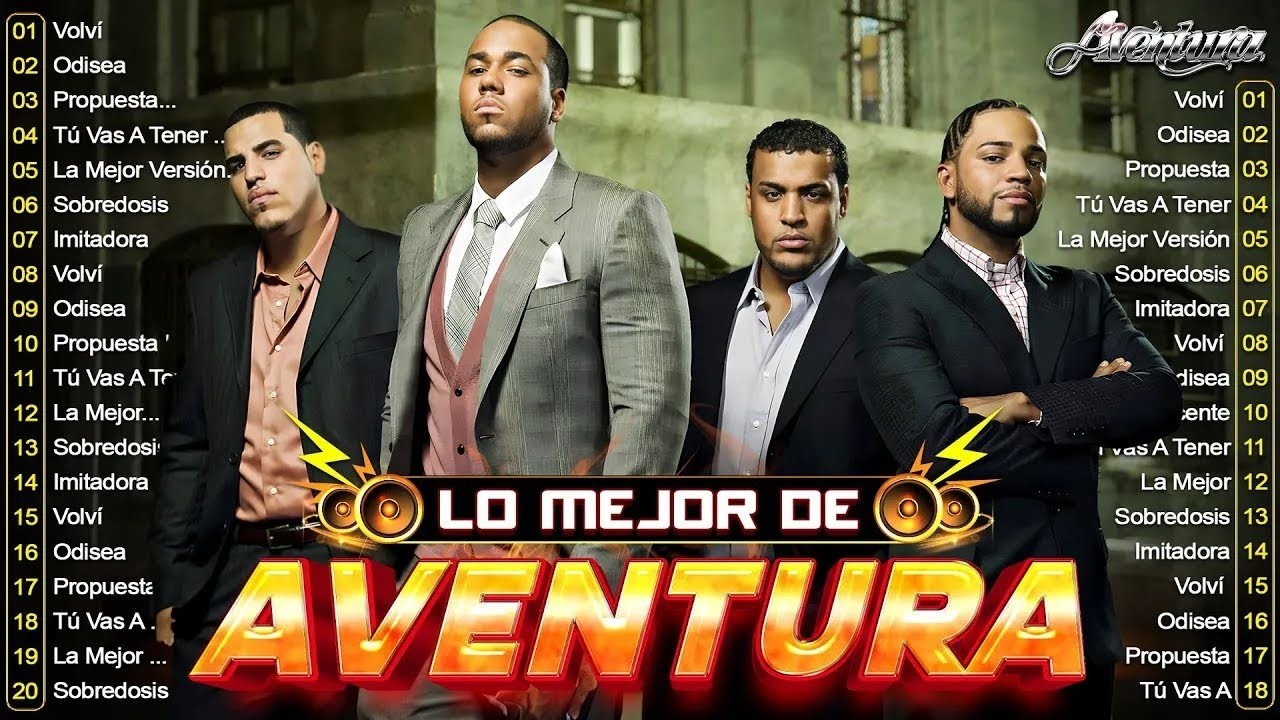 AVENTURA MIX 2026 💞 GRANDES ÉXITOS ROMÁNTICOS 💞 AVENTURA SUS MEJORES CANCIONES 💞 ALBUM COMPLETO