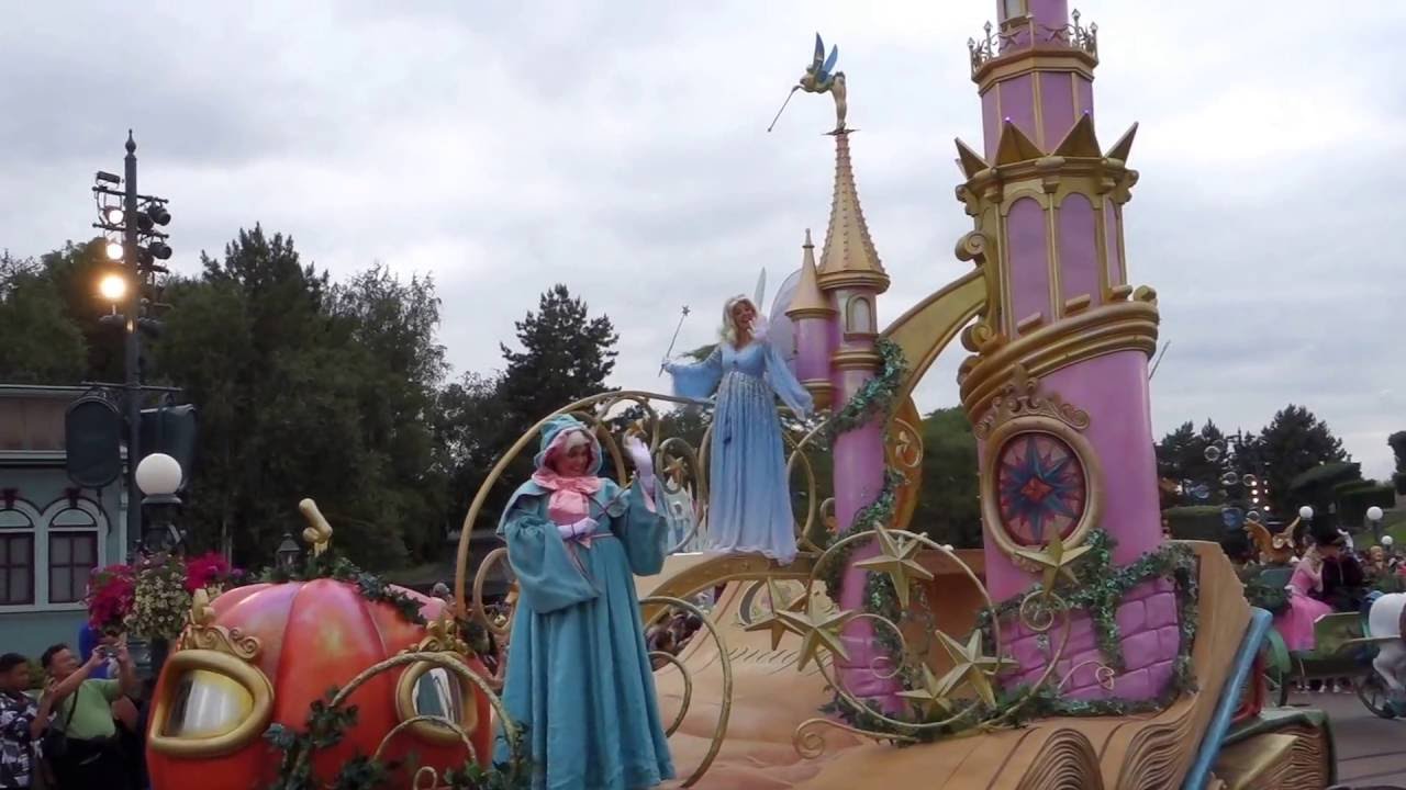 2016.07.04 파리 디즈니랜드 퍼레이드 (Paris disneyland parade)