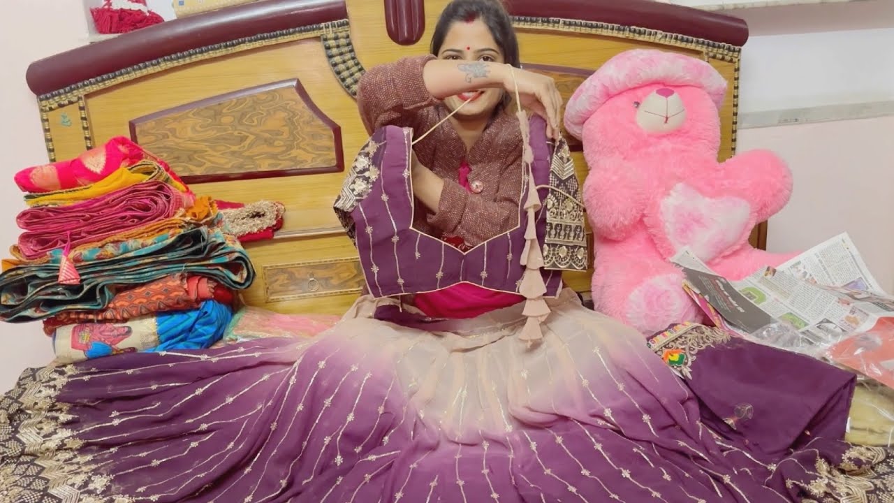 आप सब की फ़रमाइश से लहँगा ओढ़नी का शानदार कलेक्शन 👗👜॥ANKITA MEENA VLOG