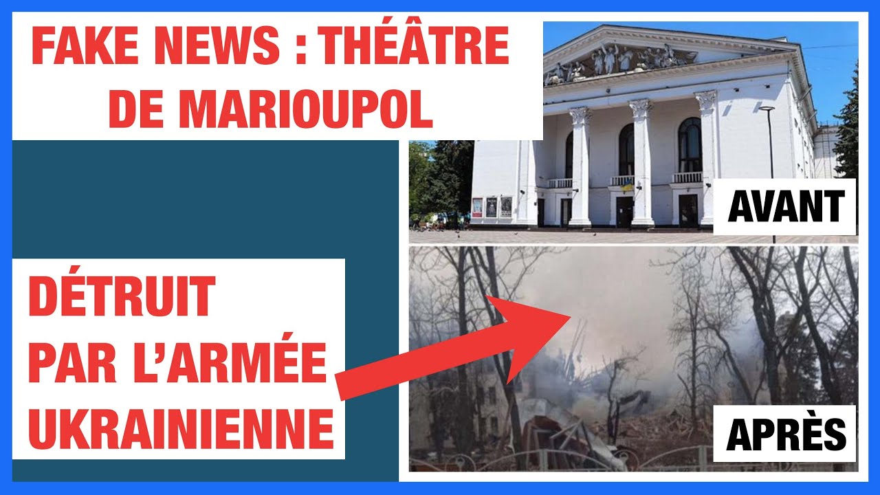 « Le théâtre de Marioupol n’a pas été bombardé par l’armée russe » - Christelle Néa
