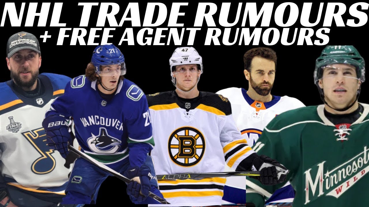 recent nhl trades and signings