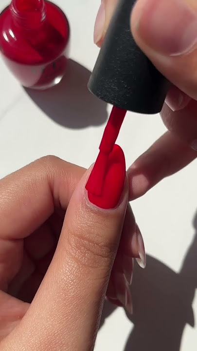 Is this the perfect red nail polish?! #opi #rednails #nailpolish #nailinspo #nails