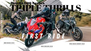 รีวิว : First Ride Honda 500 Series 3 รุ่นใหม่ เพิ่มเทคโนโลยี ขี่ดีขึ้นด้วยหรือไม่!?!