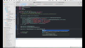 PART 16 - Configuring "CONFIGURE FILE" : Implementing WebAuthn/Passkeys in iOS with Vapor - TUTORIAL